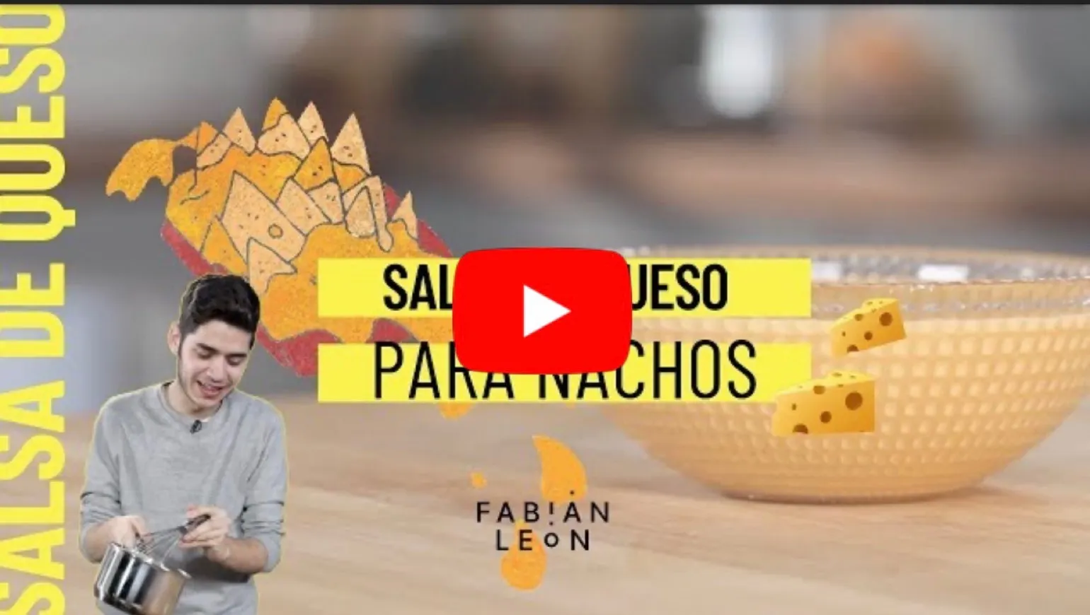 Salsa de queso para nachos 🧀