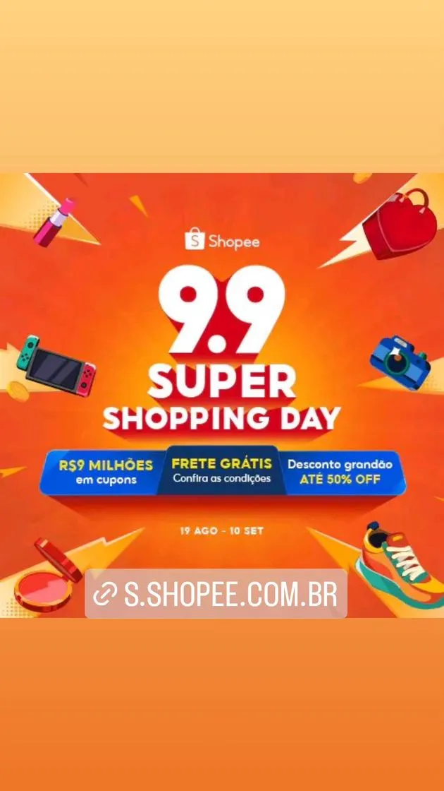 9.9 super shopping day Shopee