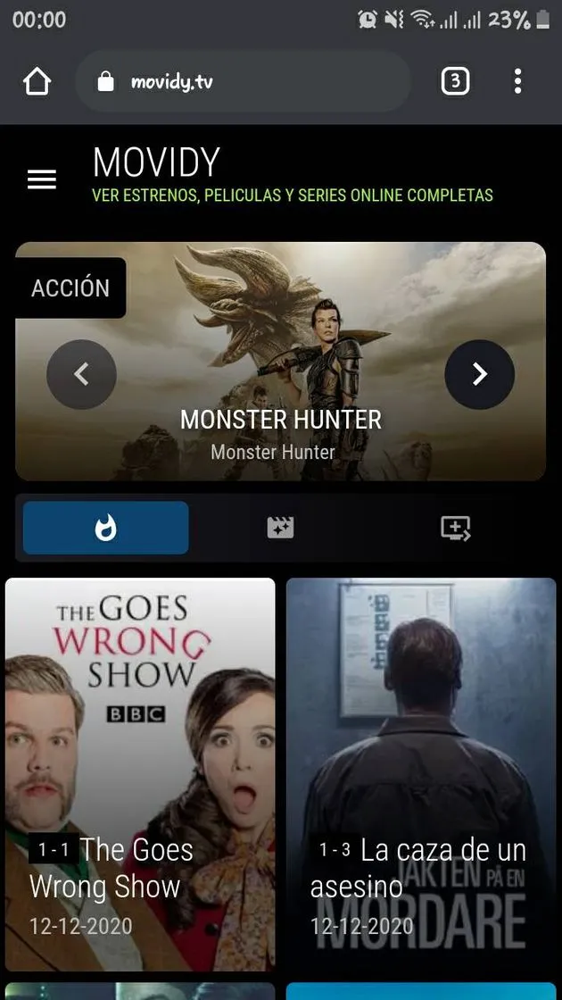 MOVIDY - Ver Estrenos, Peliculas y Series Online Completas