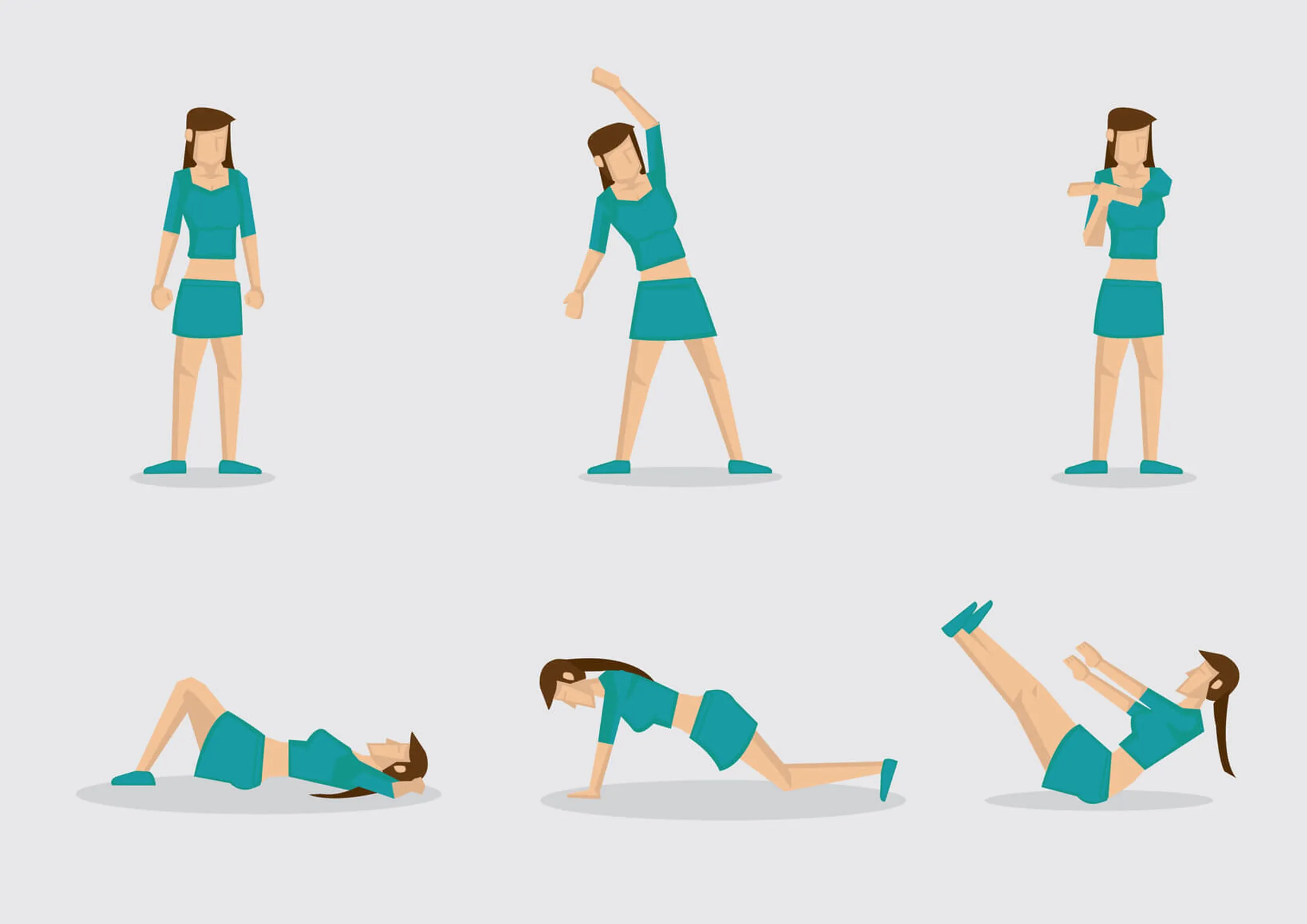 Exercícios de alongamento