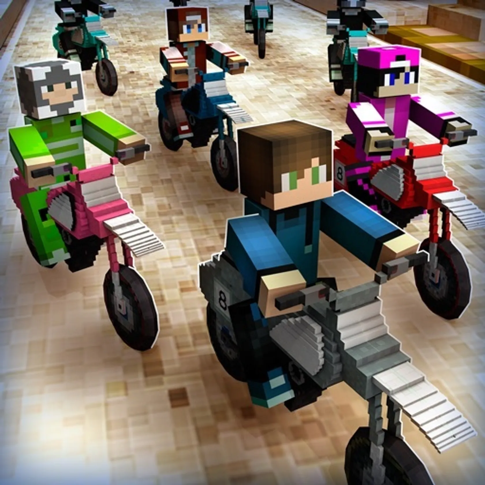 Block Motos | Top Dirt Bike Survival Racing Game for Free