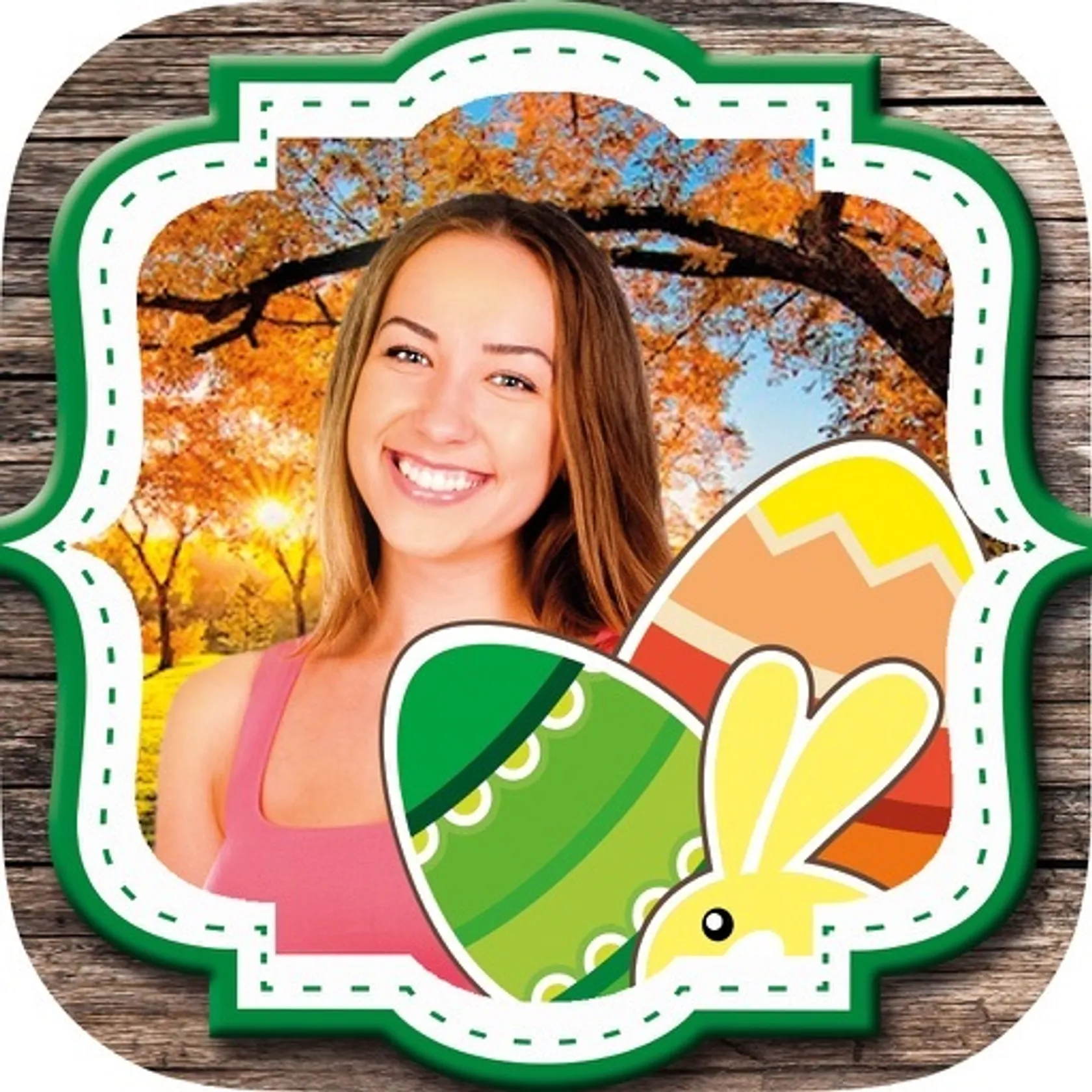 Foto marcos de Pascua - Fotomontaje para editar imágenes de vacaciones