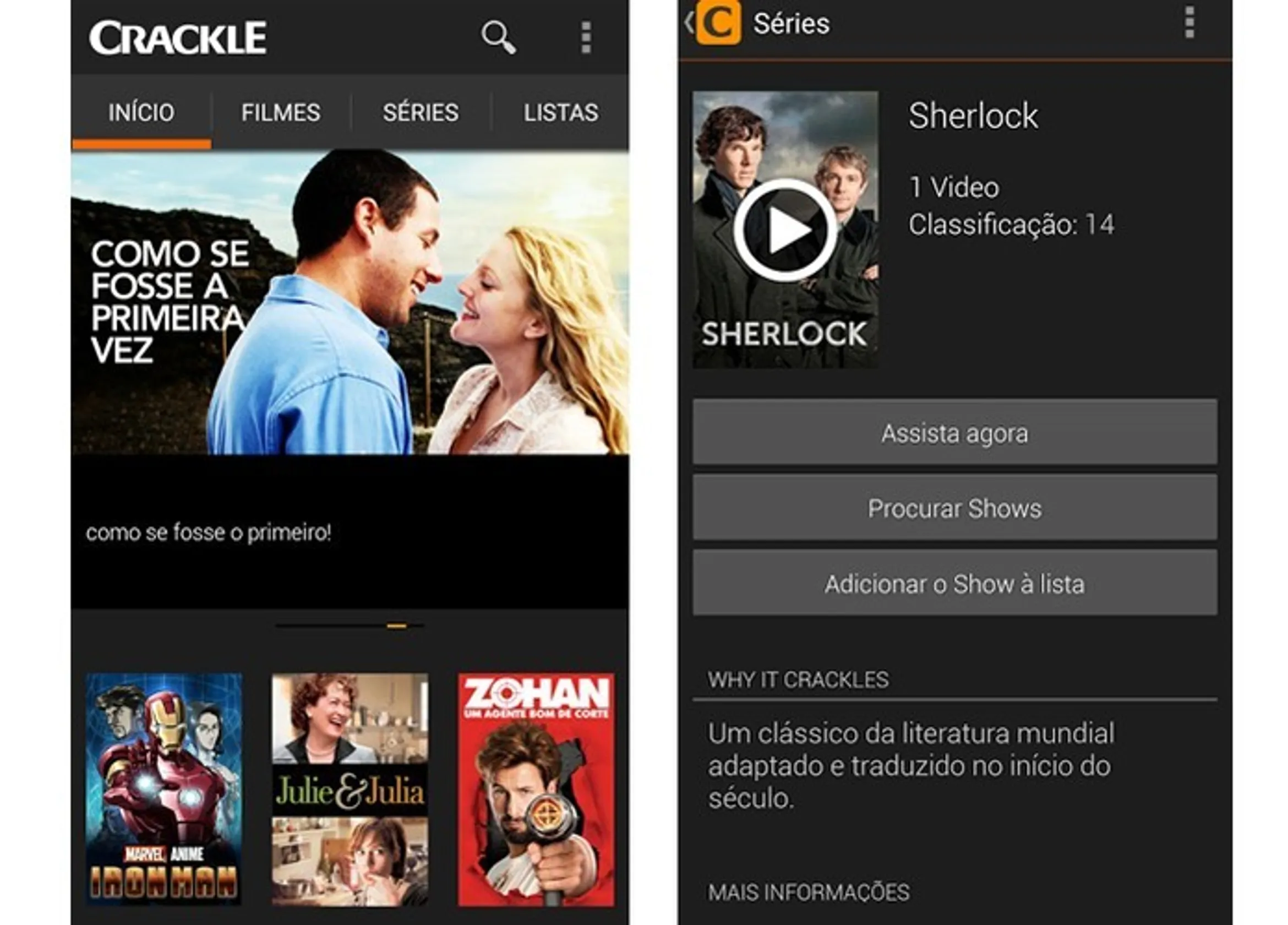 Gente!! app gratuito e bom vão lá ver suas séries e filmes
