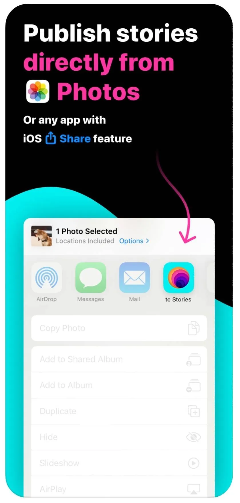 To Stories for Instagram