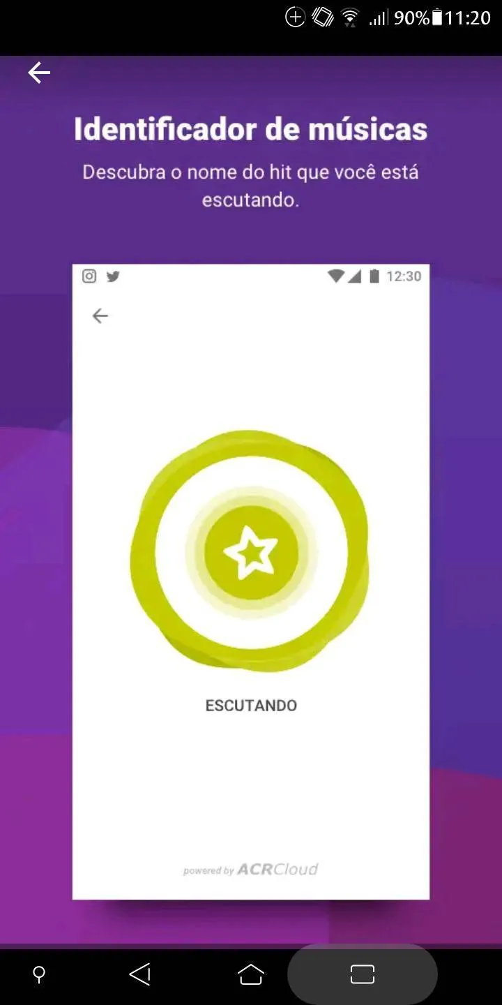 App para ouvir e ler as letras das músicas