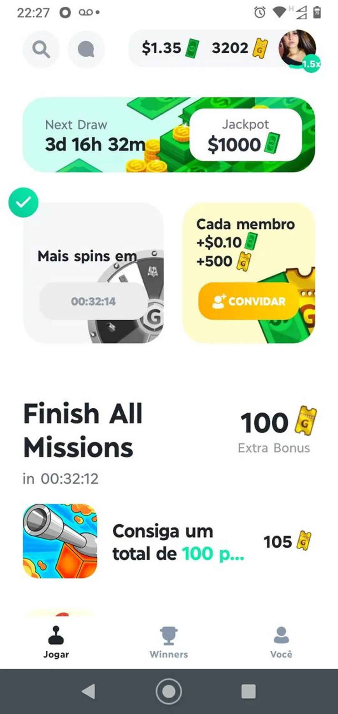 Gamee Ganhe dinheiro jogando