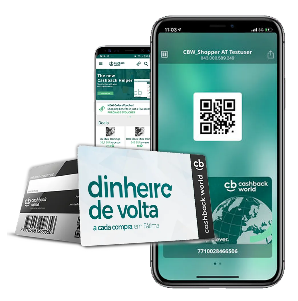 Cash Back world - receba dinheiro nas suas compras