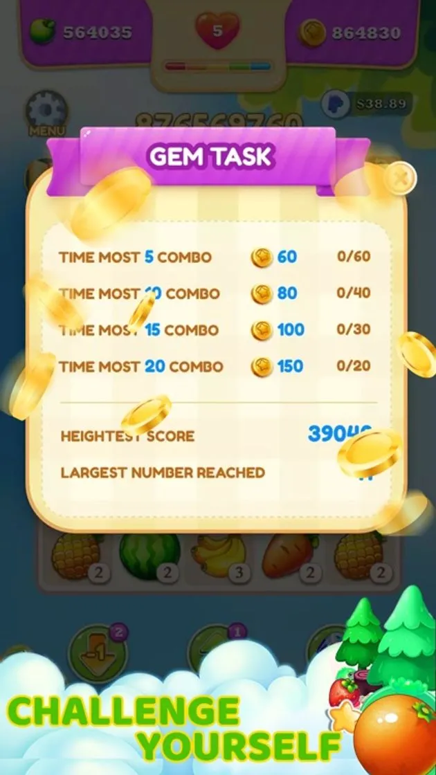 Fruit clash leyends