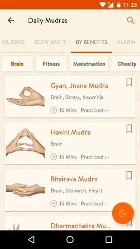 Daily Mudras