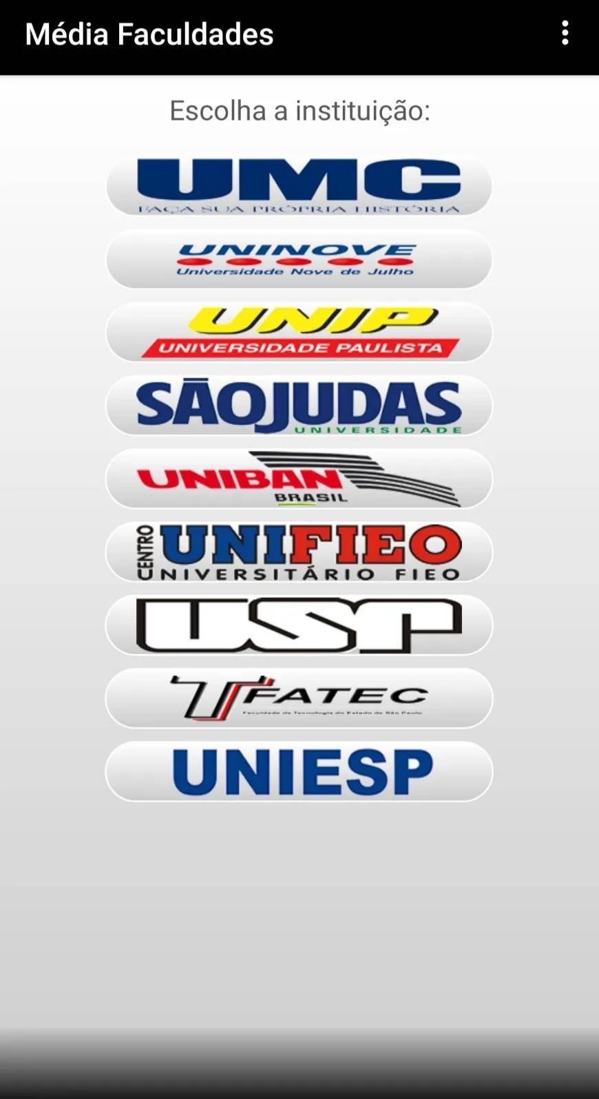 Média Faculdades Universidades