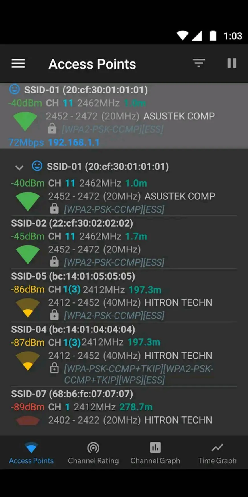 WiFi Analyzer (open-source) - Apps on Google Play