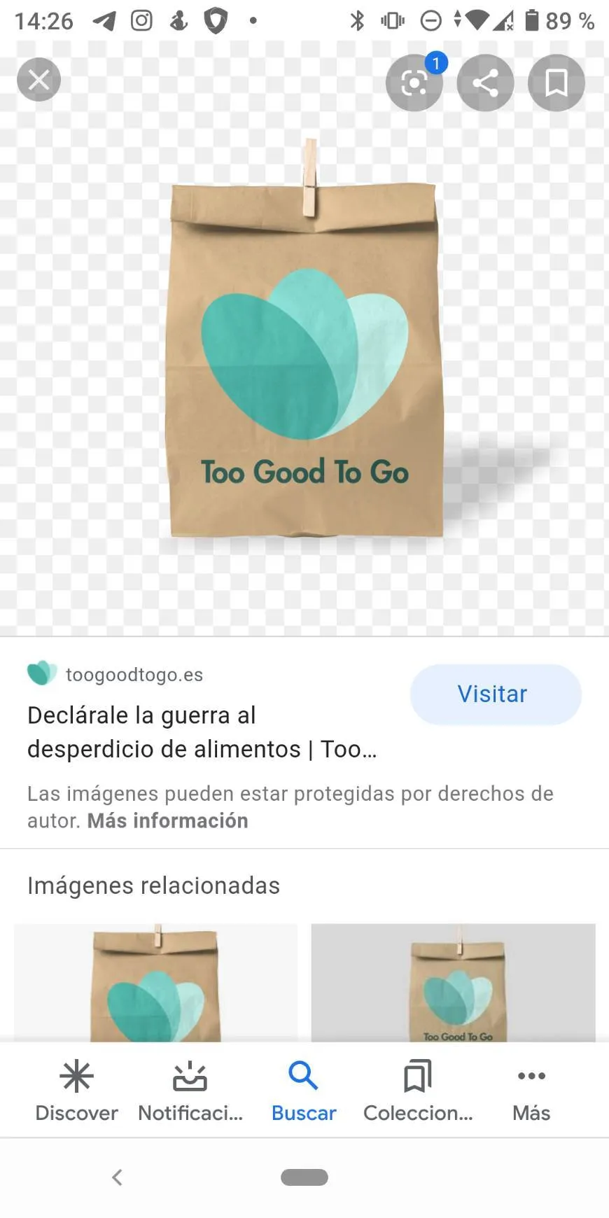 Too Good To Go - SALVAR COMIDA