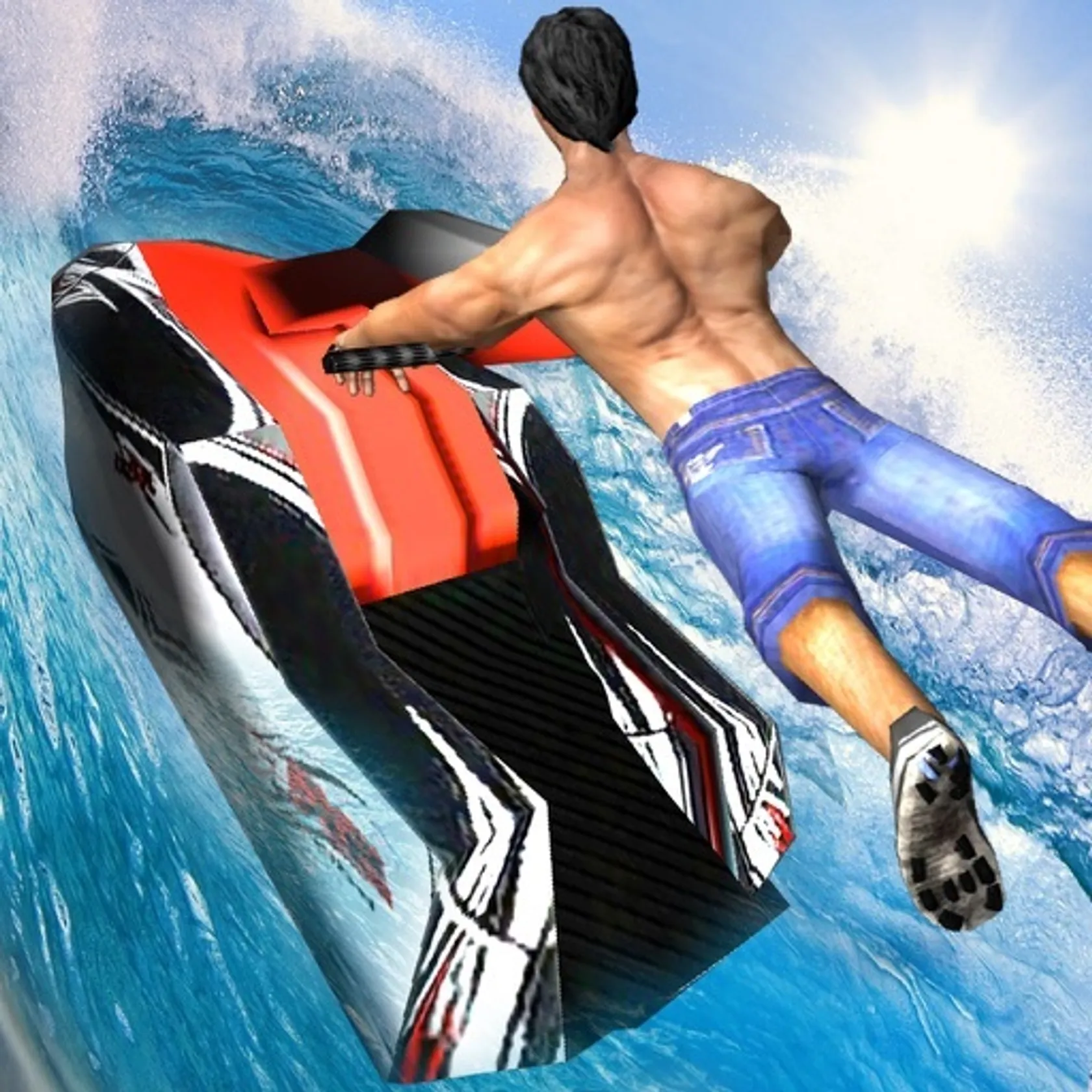JetSki MotoCross Diving Stunts