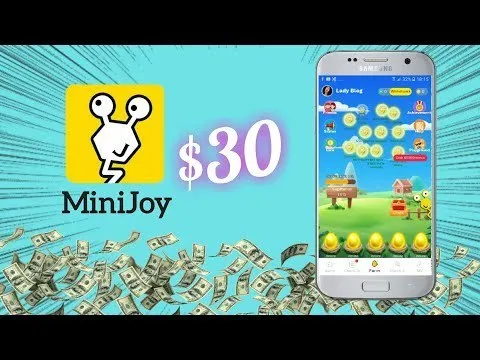 Minijoy app pagando