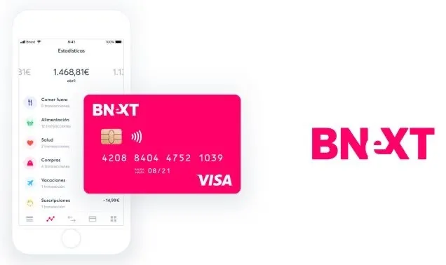 BNEXT ! Tarjeta sin cuenta , sin comisiones !!
