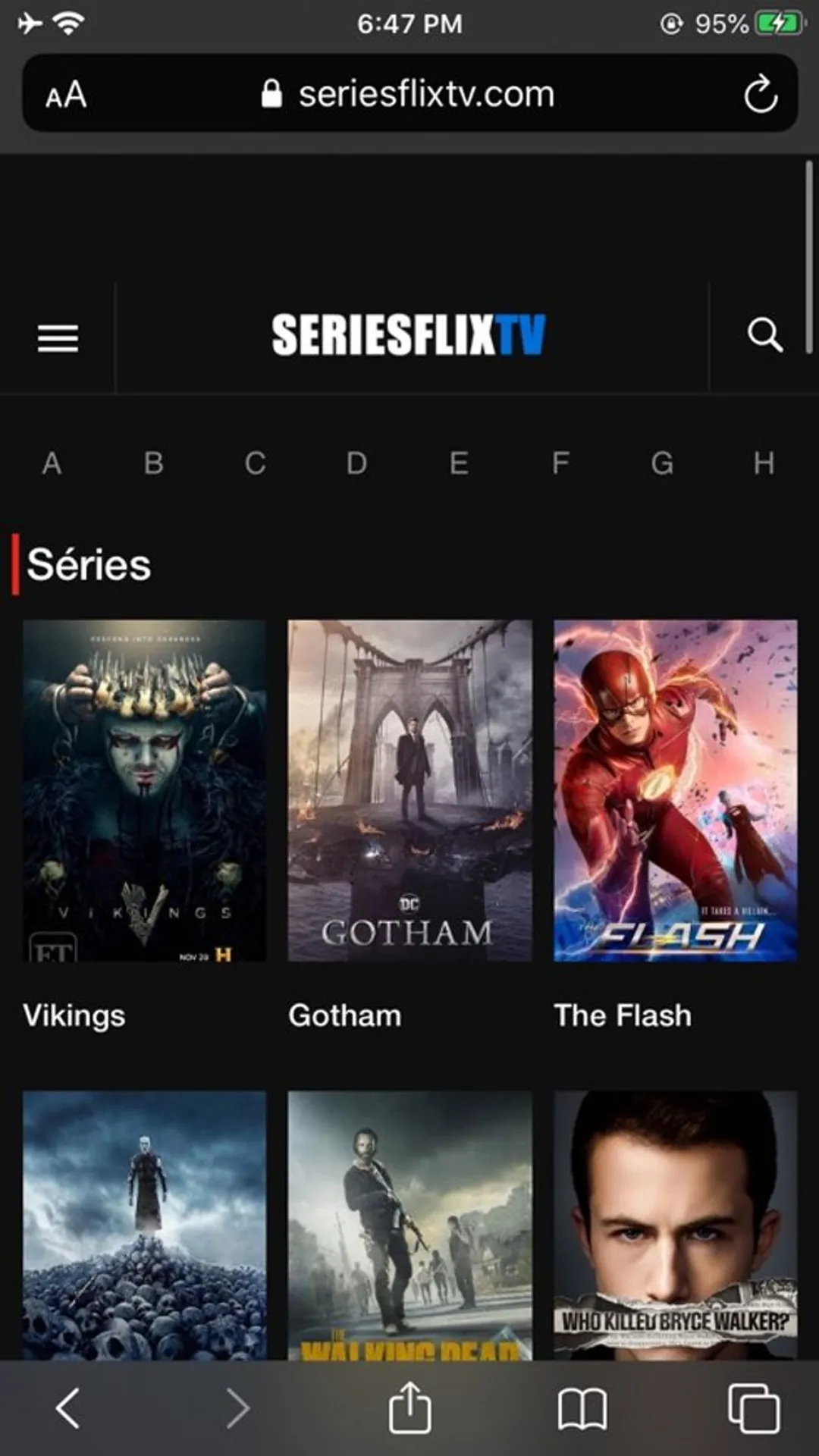 SITE PARA ASSISTIR SÉRIES!