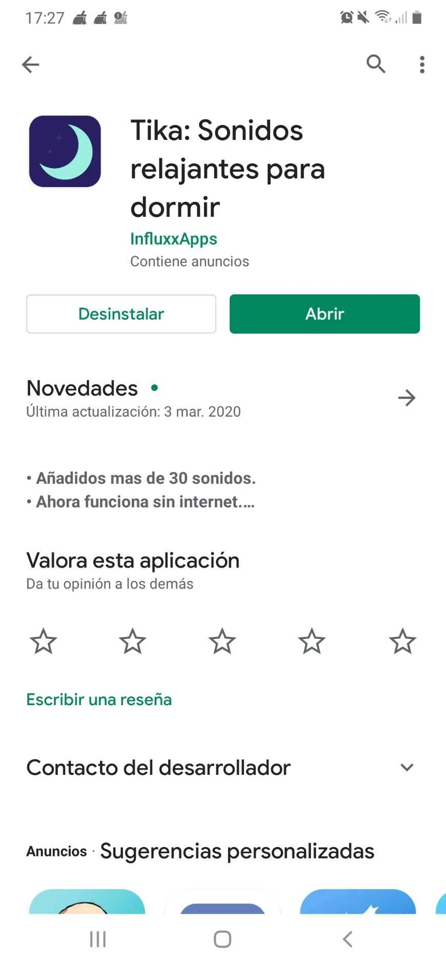 Tika sonidos relajantes