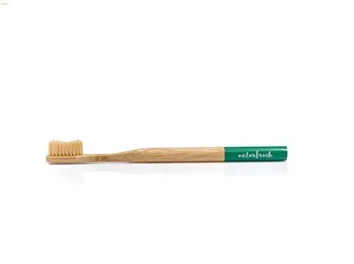 Naturbrush Cepillo De Dientes De Bambu Adulto Verde 100 ml