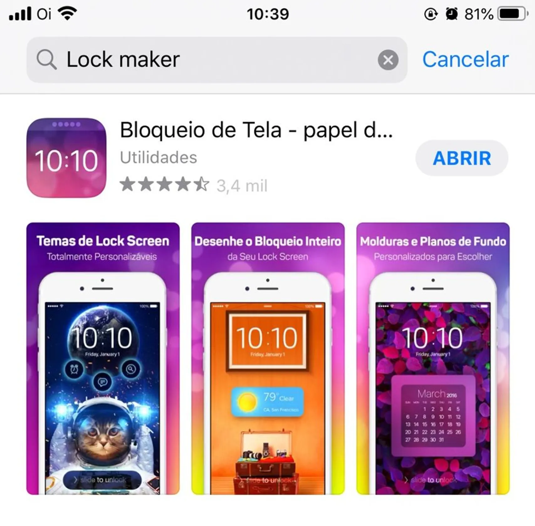 Lock Maker - melhores wallpapers