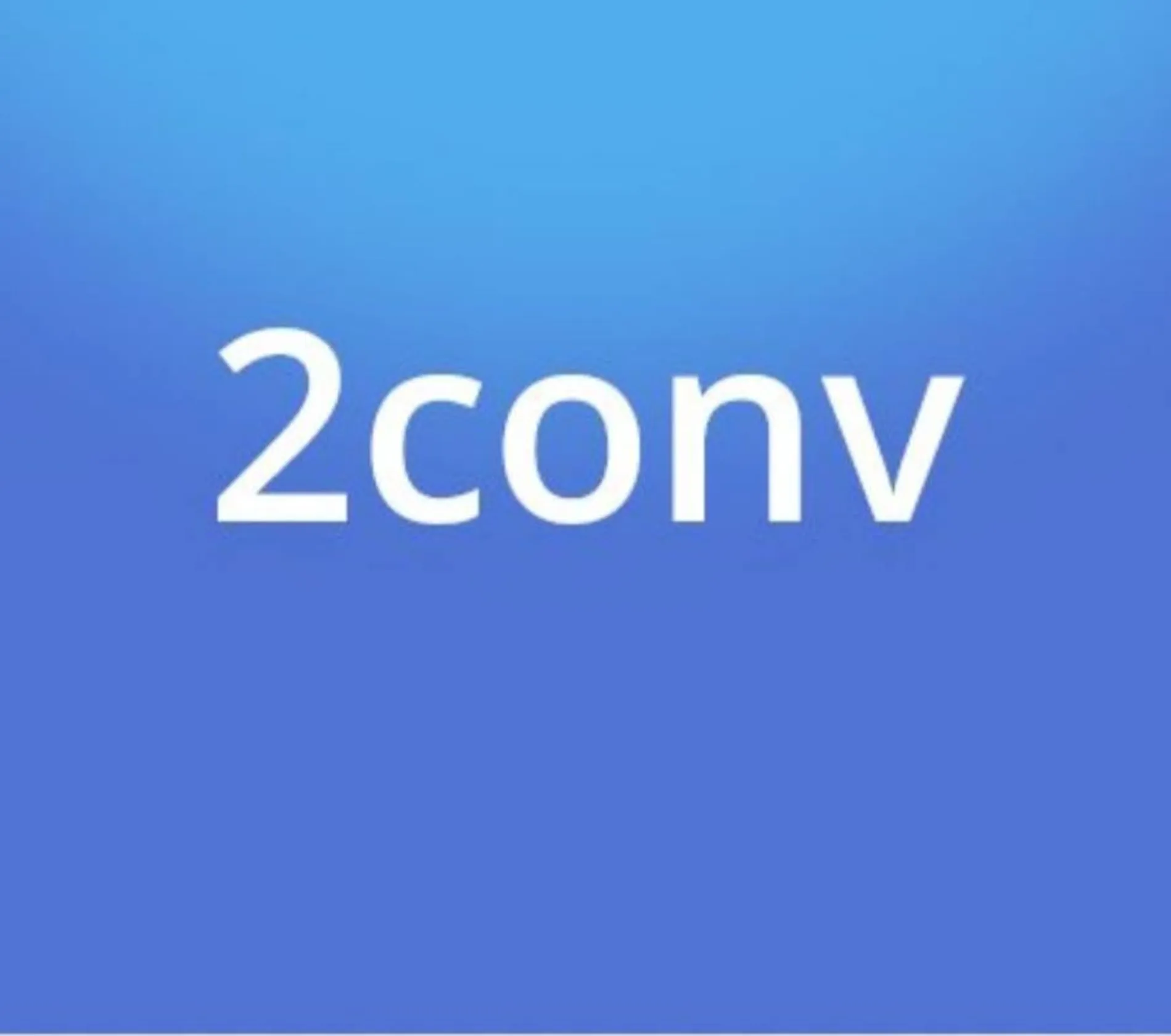 2Conv - Youtube converter