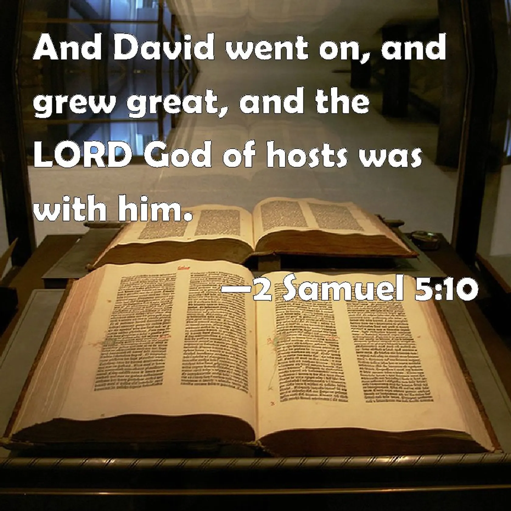 2 SAMUEL 5:10