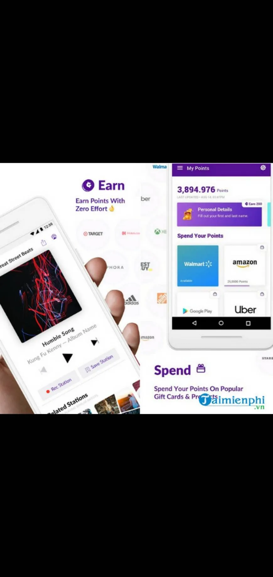 Current cash rewards | Gana dinero escuchando música