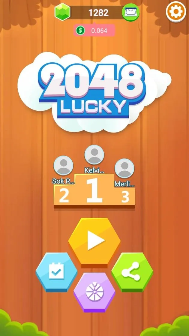App 2048 gana dinero jugando código invitación 8X85691