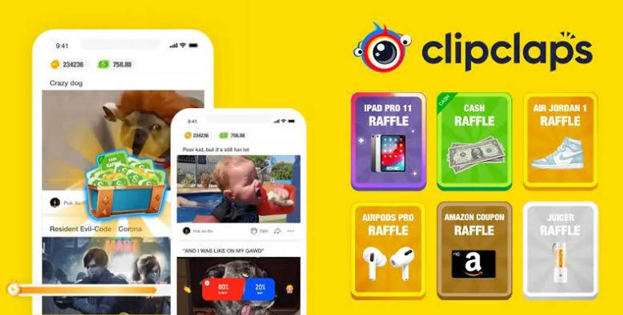 Clipclaps - Ve videos y gana dinero
