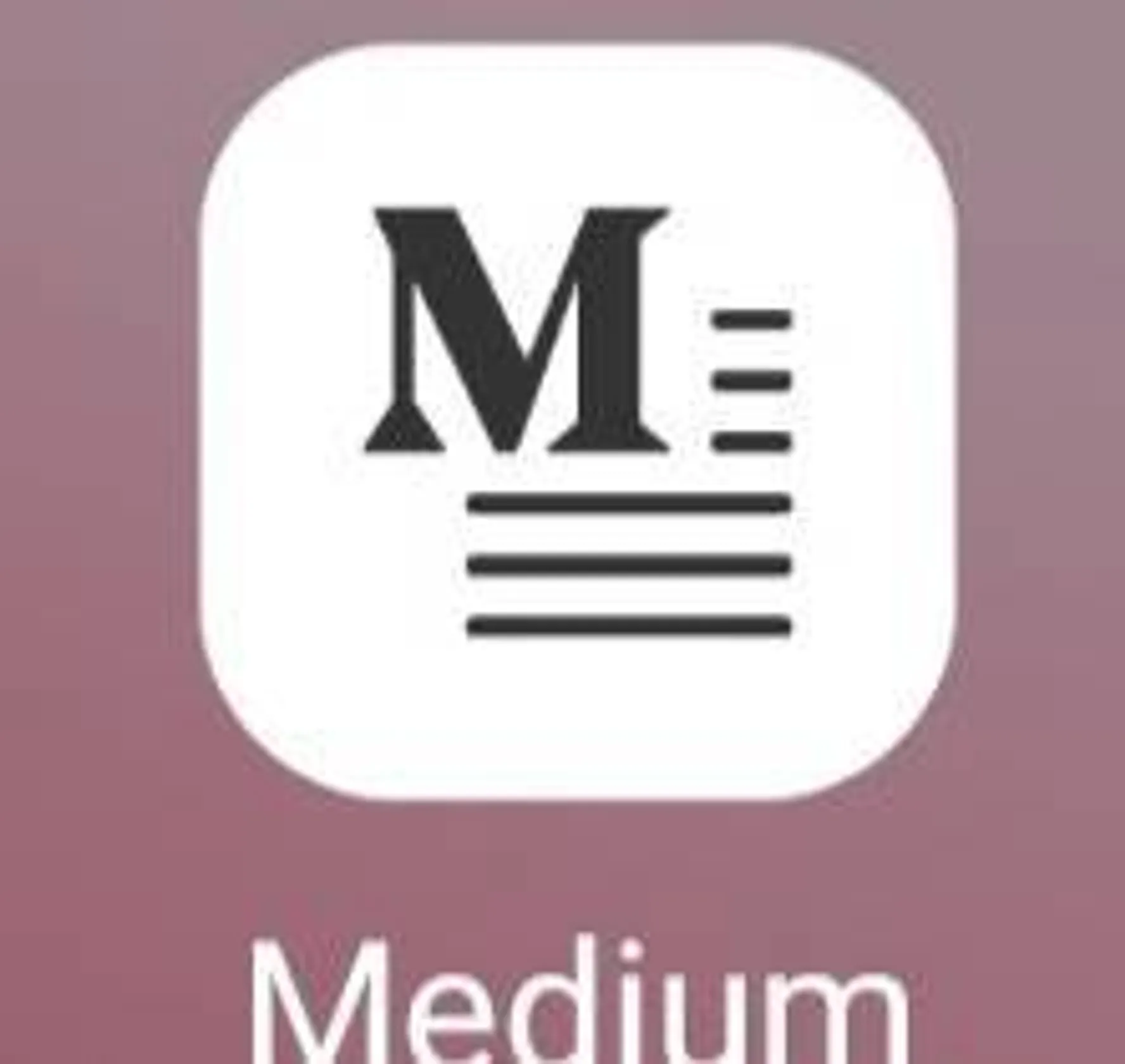 Medium - App de lectura y escritura