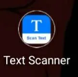 Text scanner