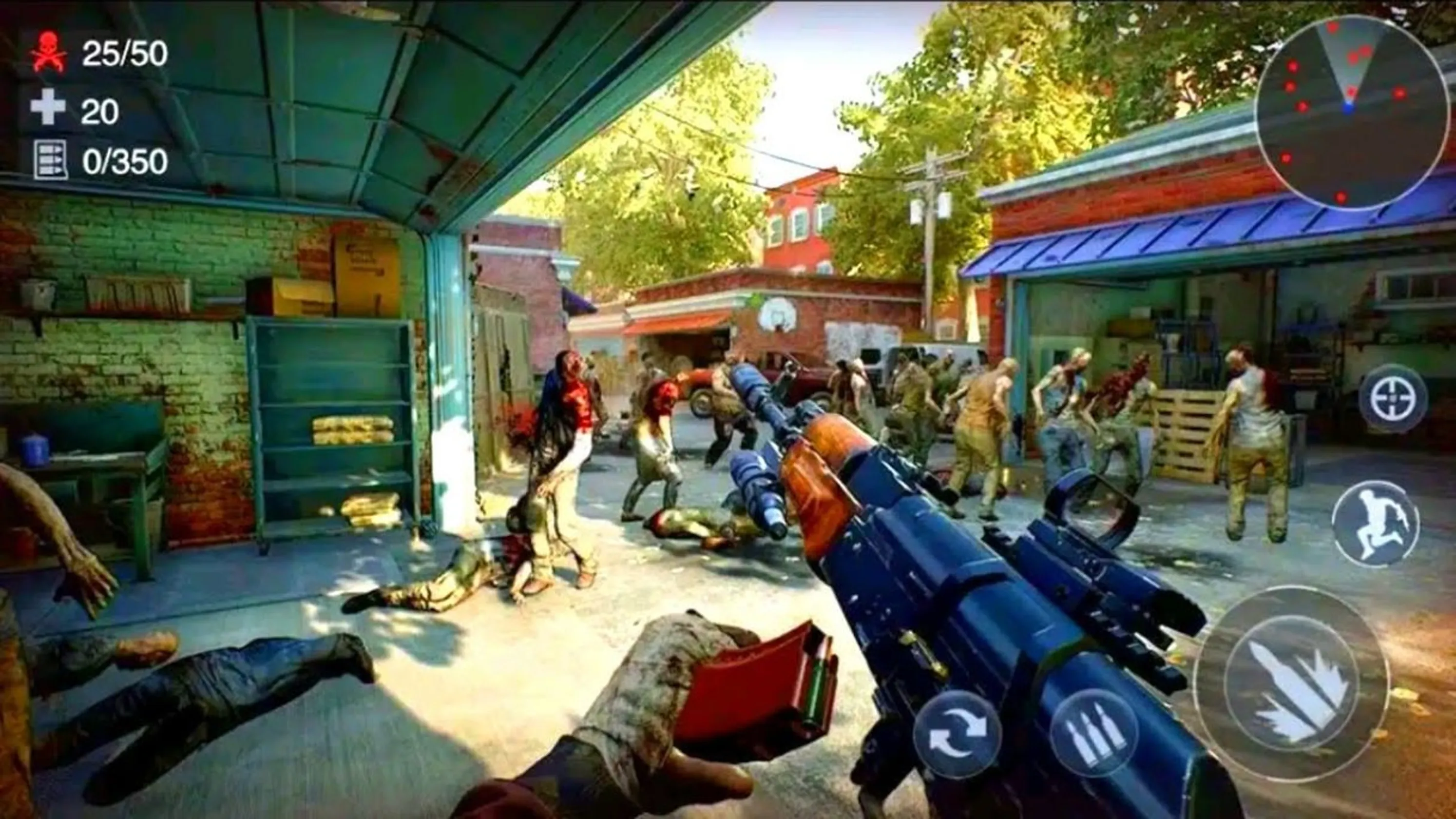 Zombie 3D Gun Shooter- Real Survival Warfare