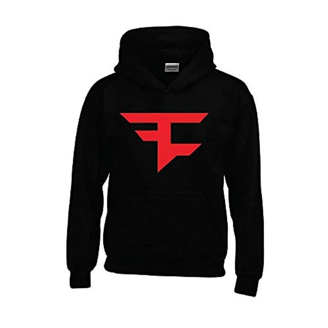 wuwi Faze Clan - Sudadera con Capucha para Adulto Negro Negro