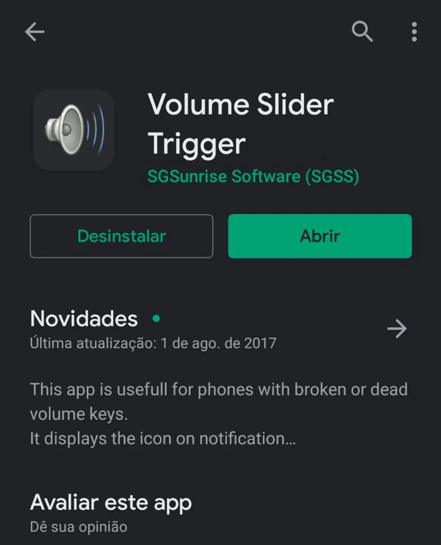 Volume Slider Trigger - Apps on Google Play