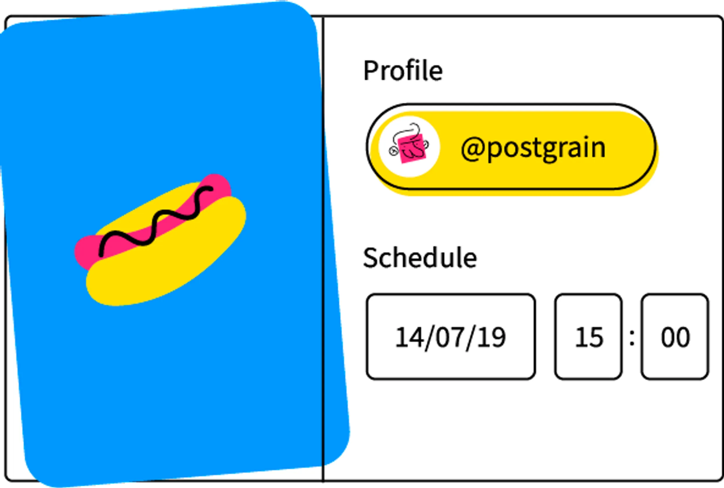 Postgrain - Agende posts no Instagram