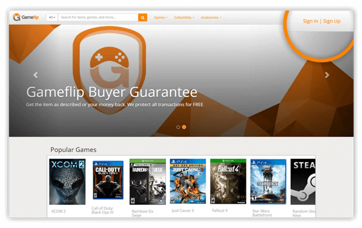 Gameflip - Buy & Sell