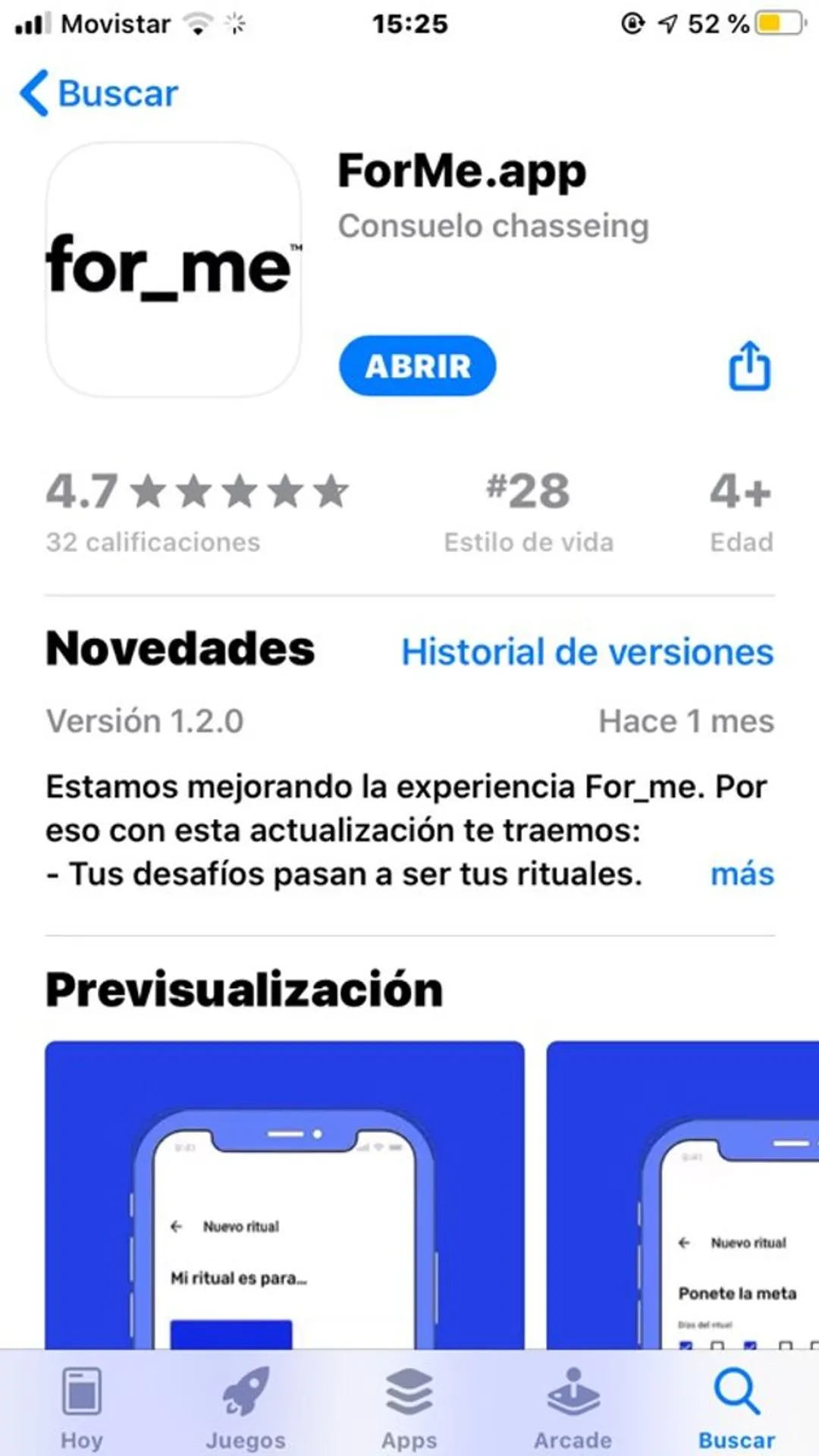 ForMe.app en App Store