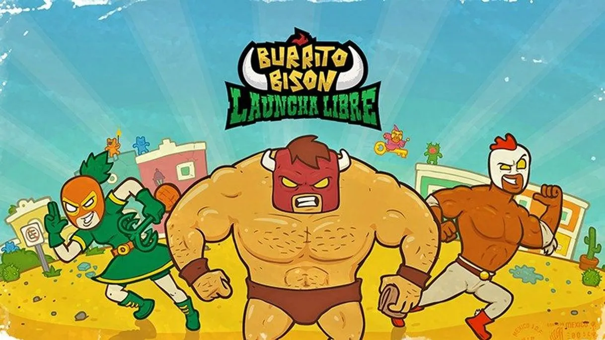 Burrito Bison: Launcha Libre