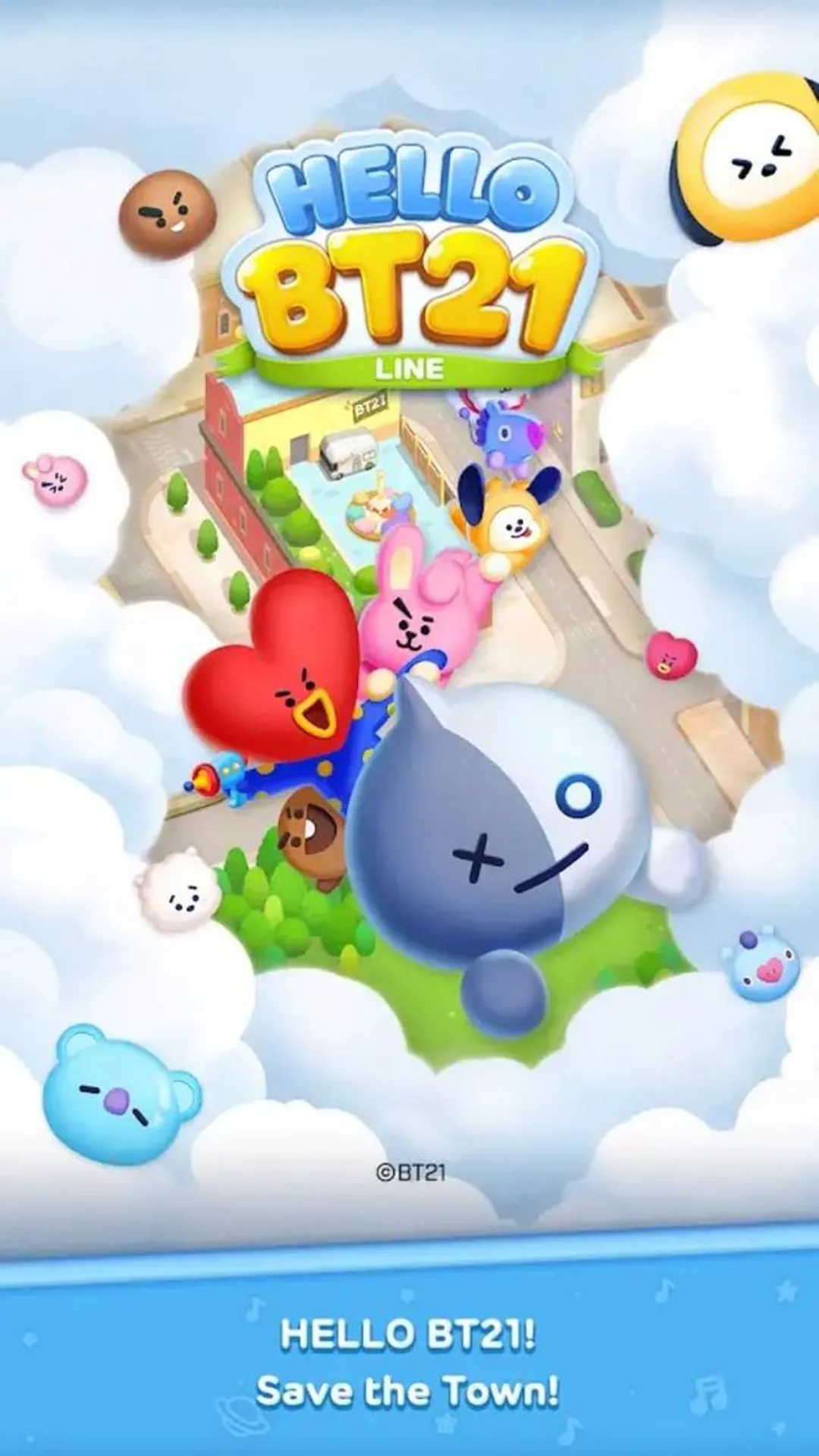 LINE HELLO BT21- Cute bubble-shooting puzzle game! - Google Play