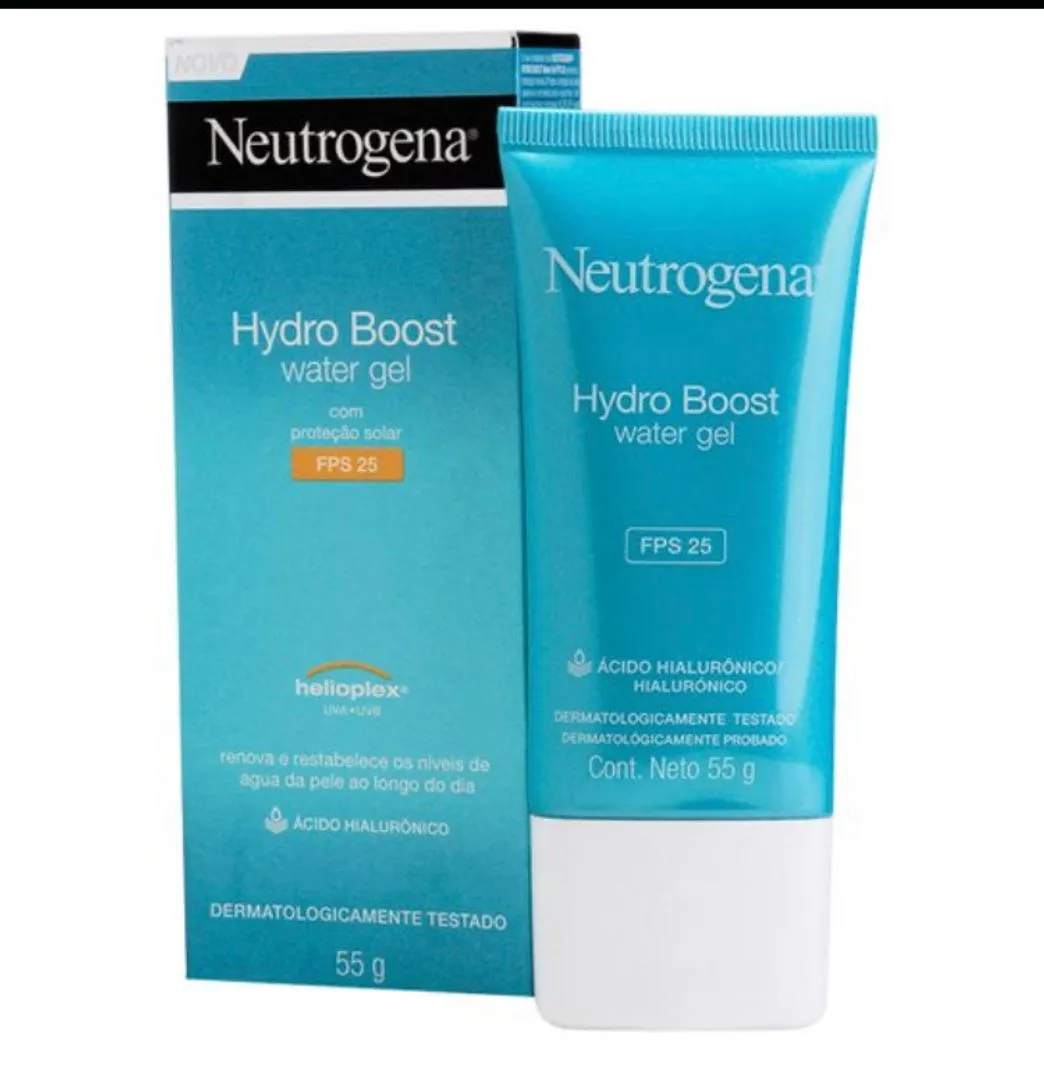 Gel Hidratante Facial Neutrogena Hydro Boost Water Gel FPS 25 55g