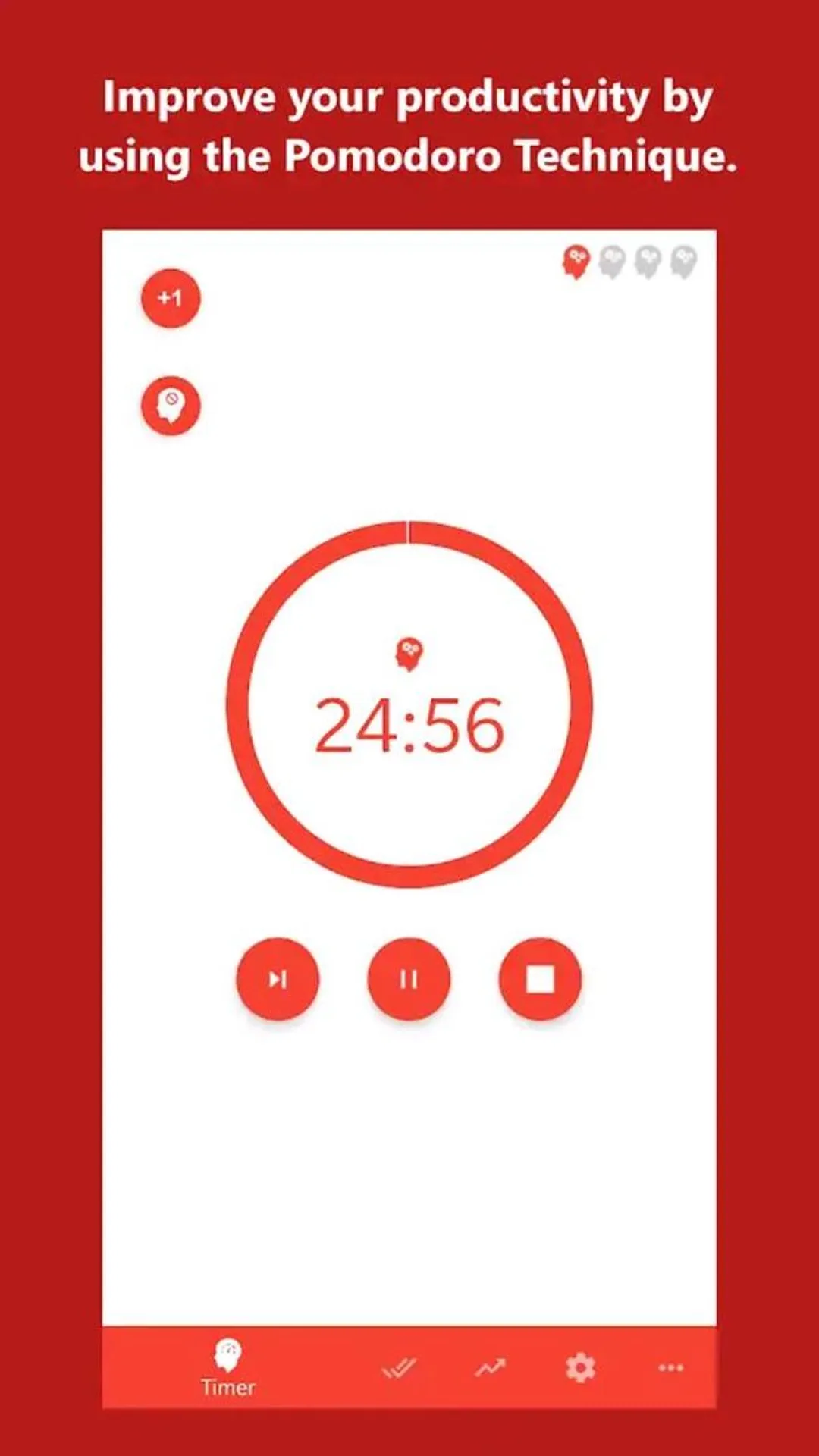 Brain Focus Productivity Timer.