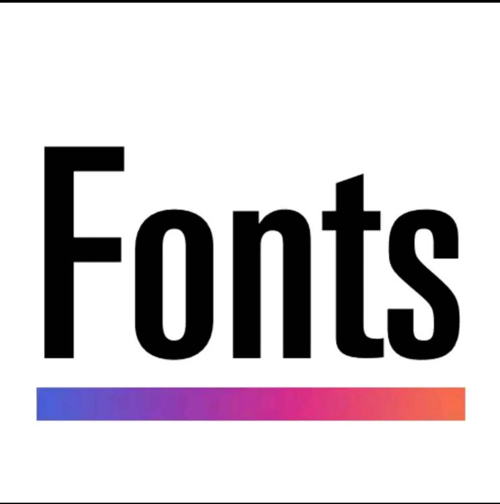 Fonts for Instagram