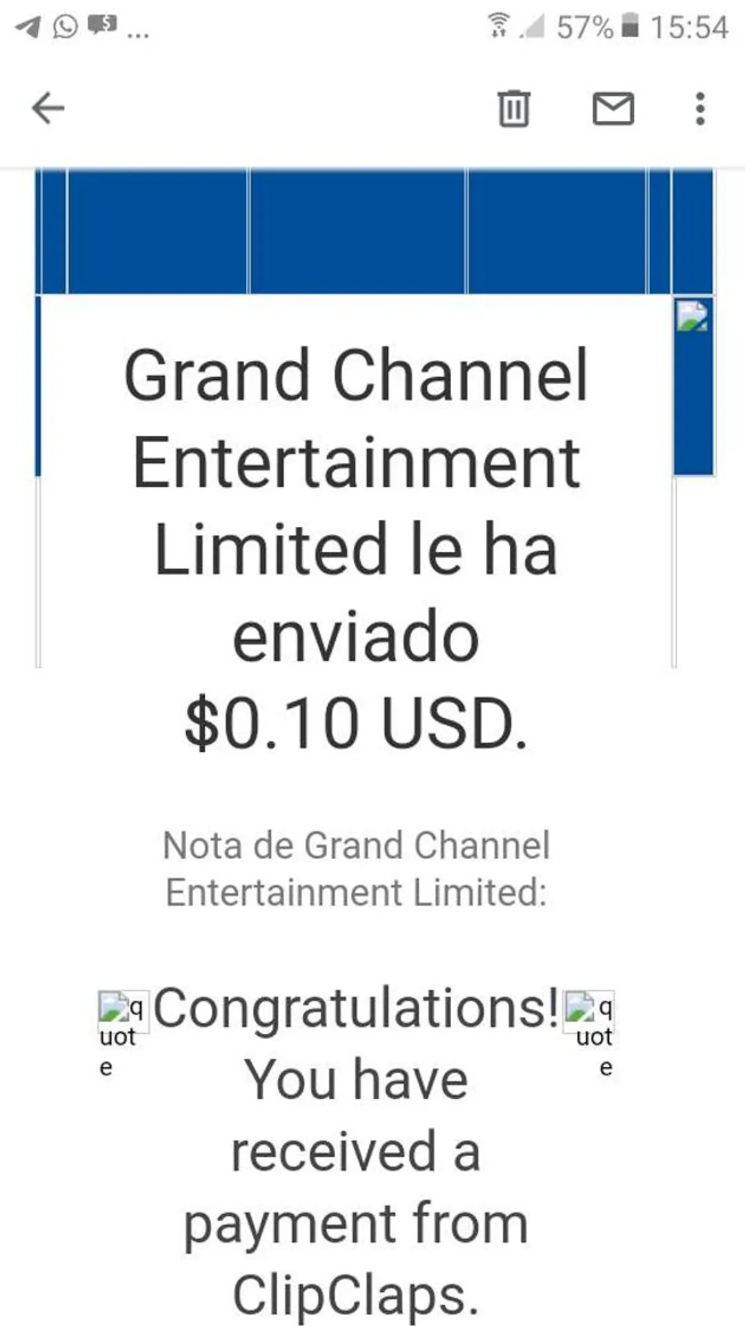 Es una aplicación para ganar dinero fácil