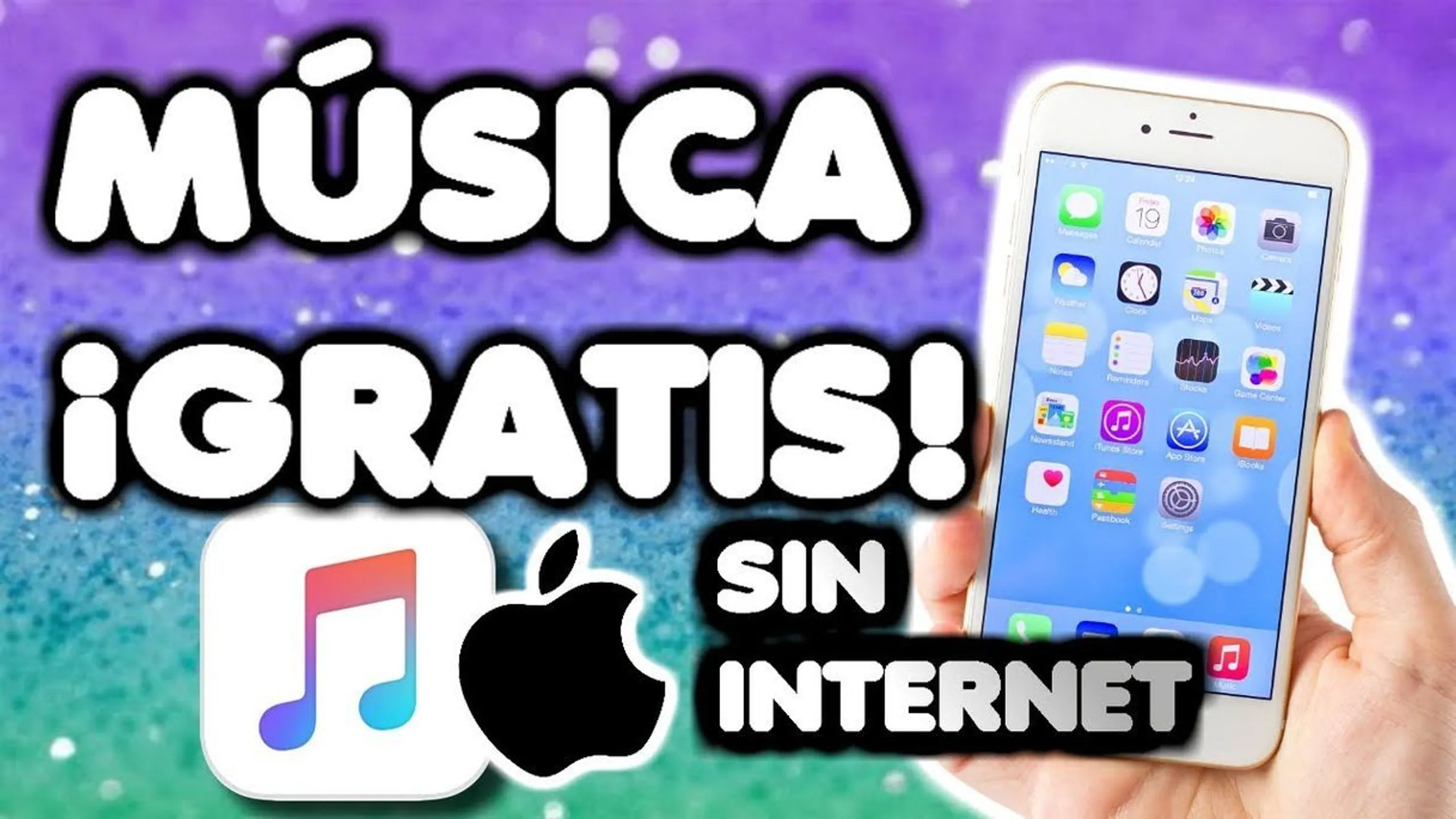 Es una app para escuchar música! Gratis, sin internet!