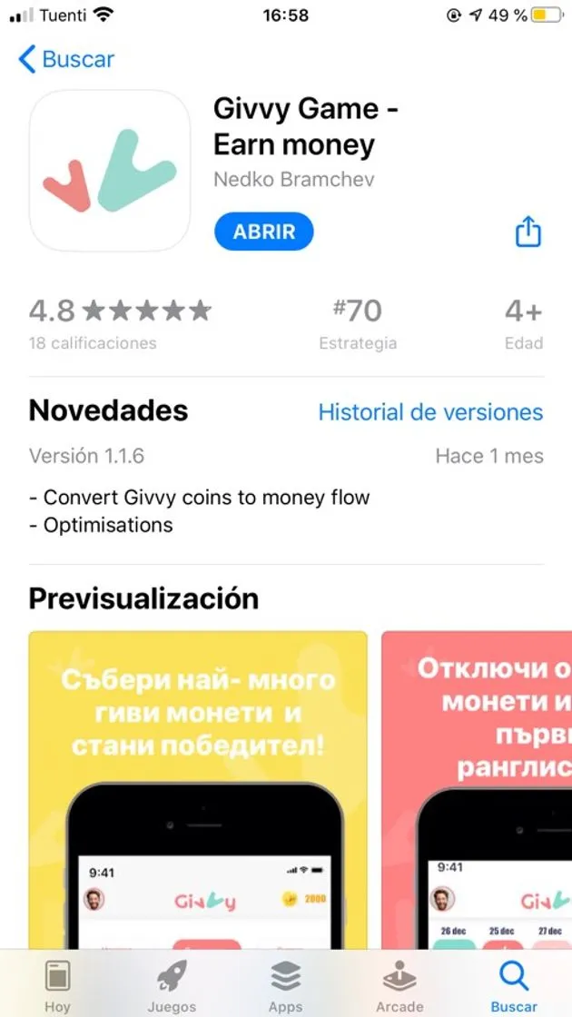 Unite a este link, regístrate y ganas 130 puntos!