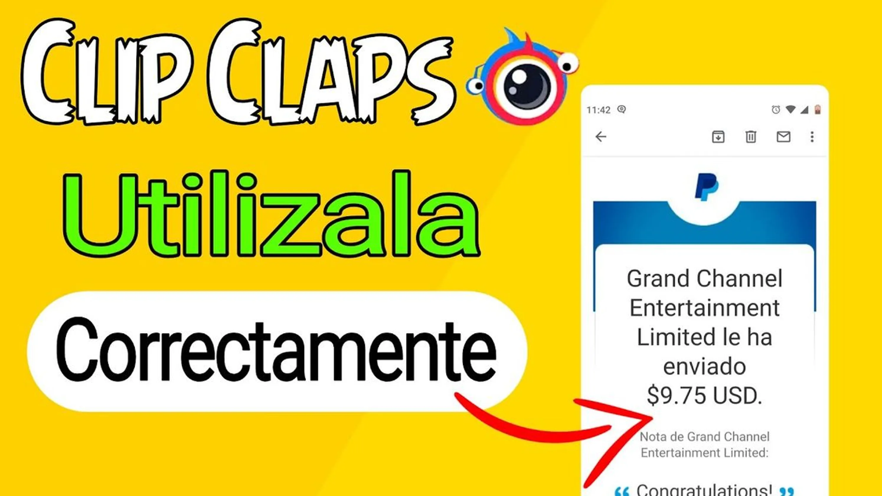 💶Clip Claps gana dinero💵