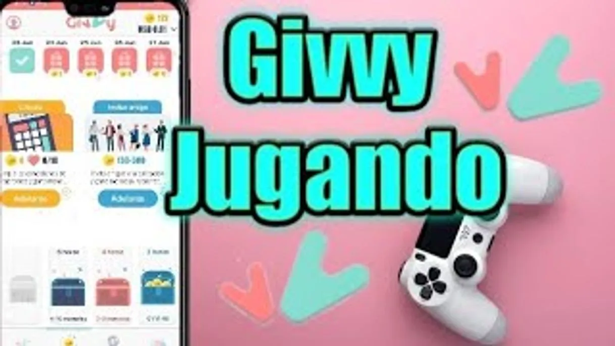 Givvy Otra App que paga , mín de retiro es de $0.02