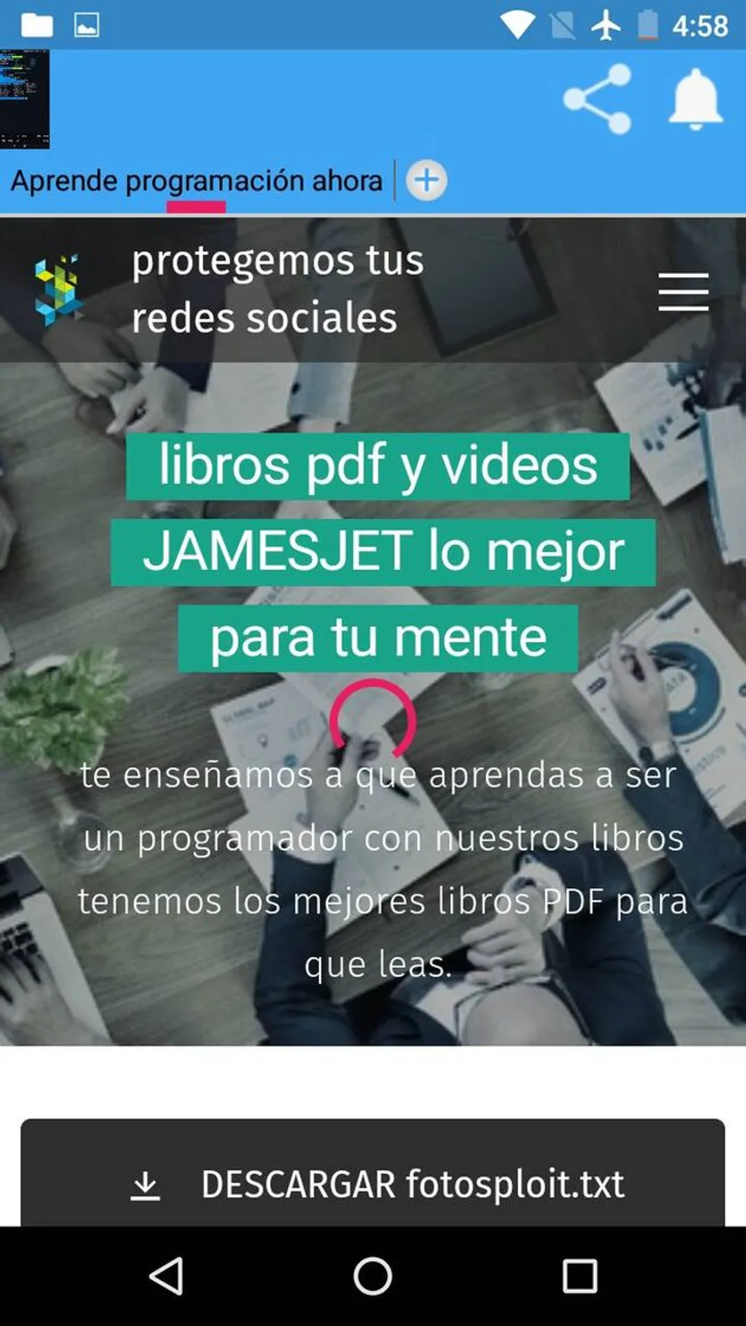 App para aprender programación