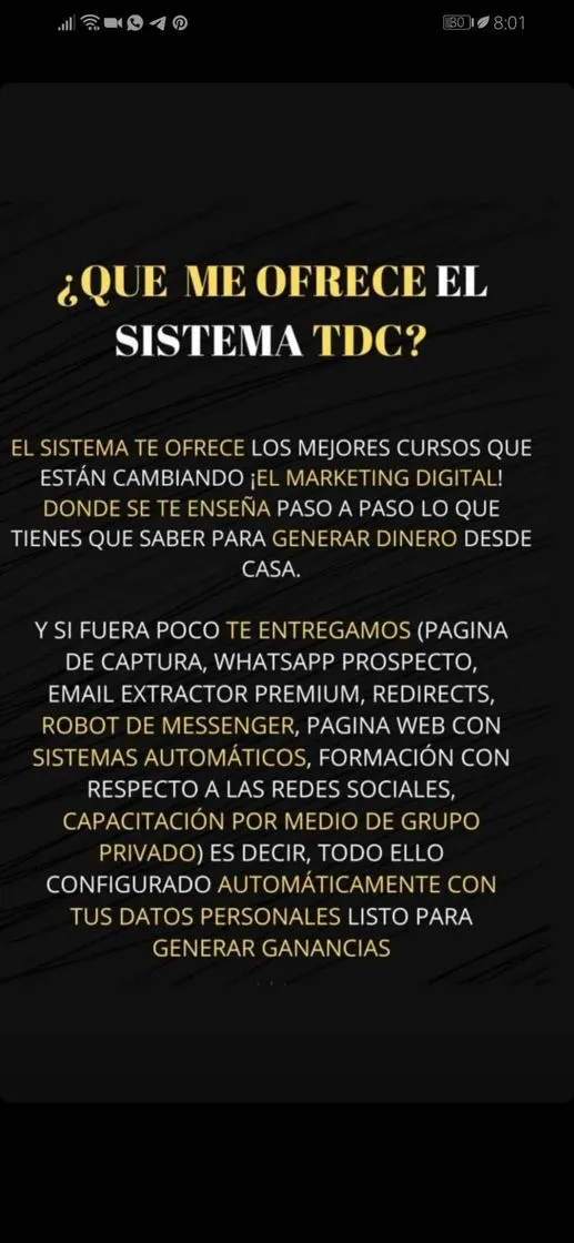 Sistema TDC