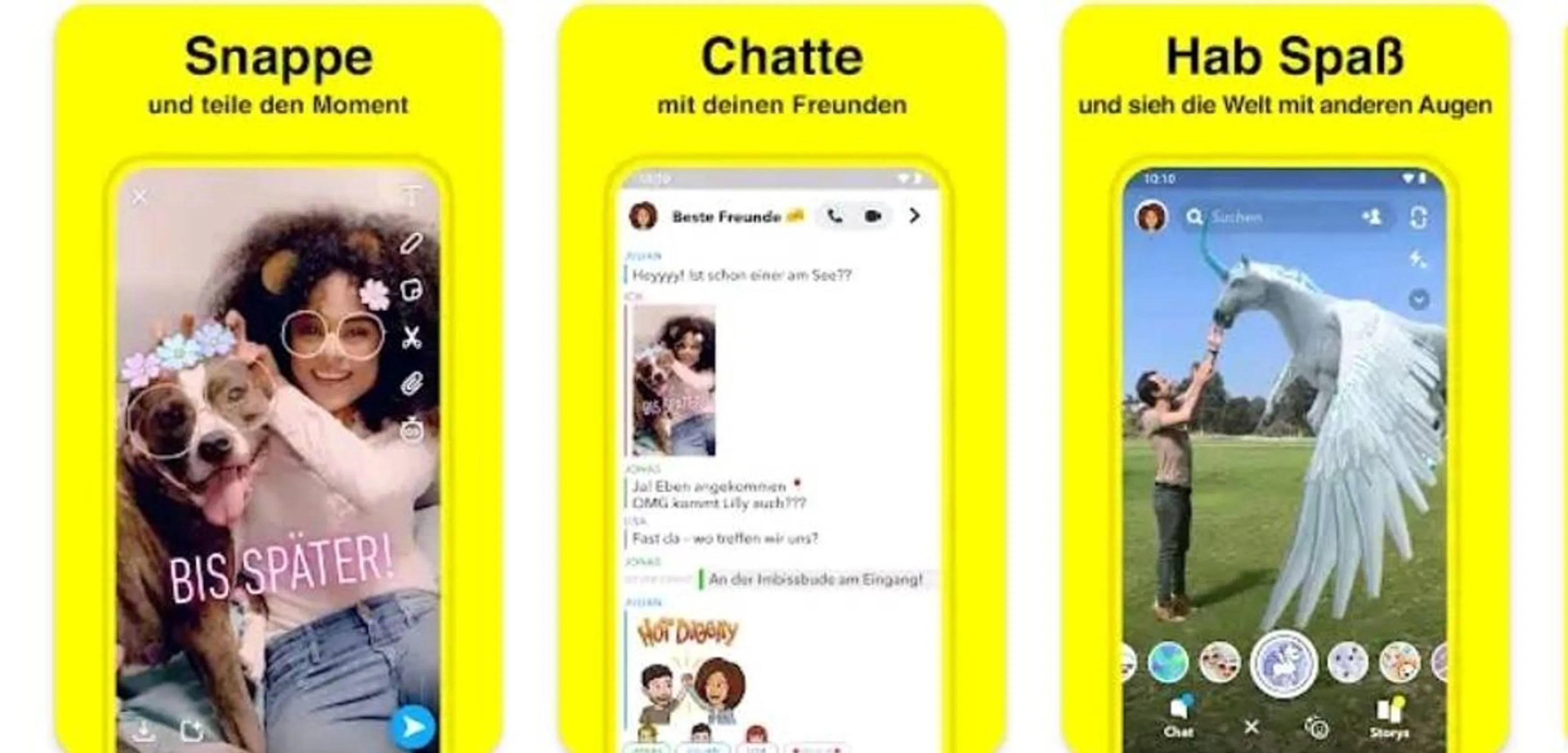 Snapchat examples