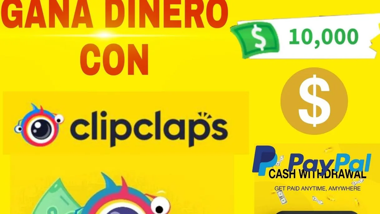 Clip claps excelente app para ganar dinero.